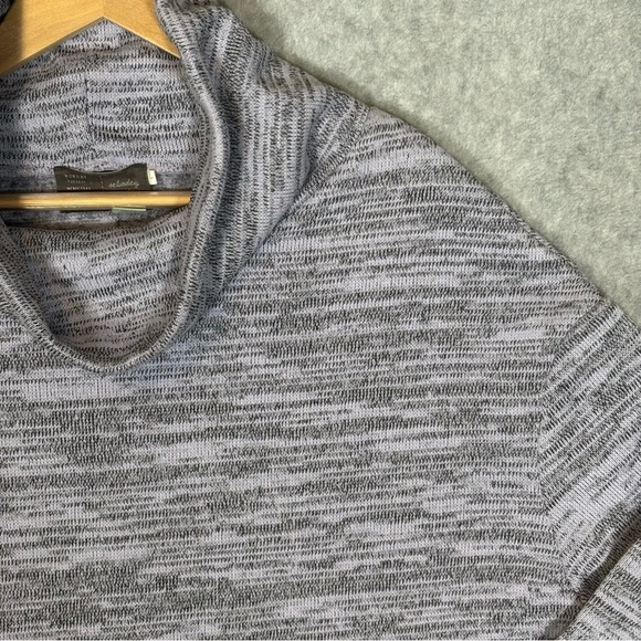 Anthropologie Saturday Sunday Space Dye Cowl Neck Sweater Pullover-Women Large - Picture 2 of 6